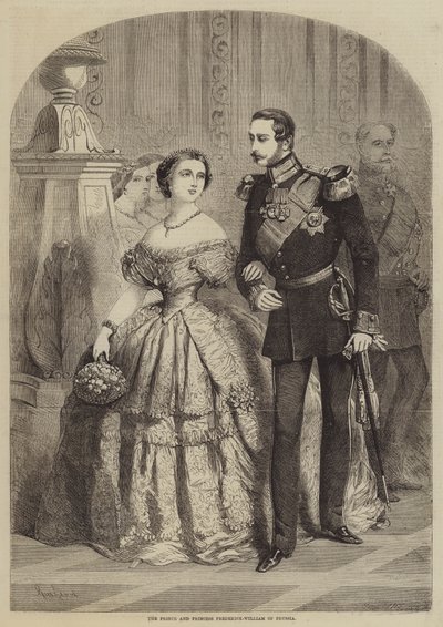 Der Prinz und die Prinzessin Friedrich-Wilhelm von Preußen von Gustave Janet